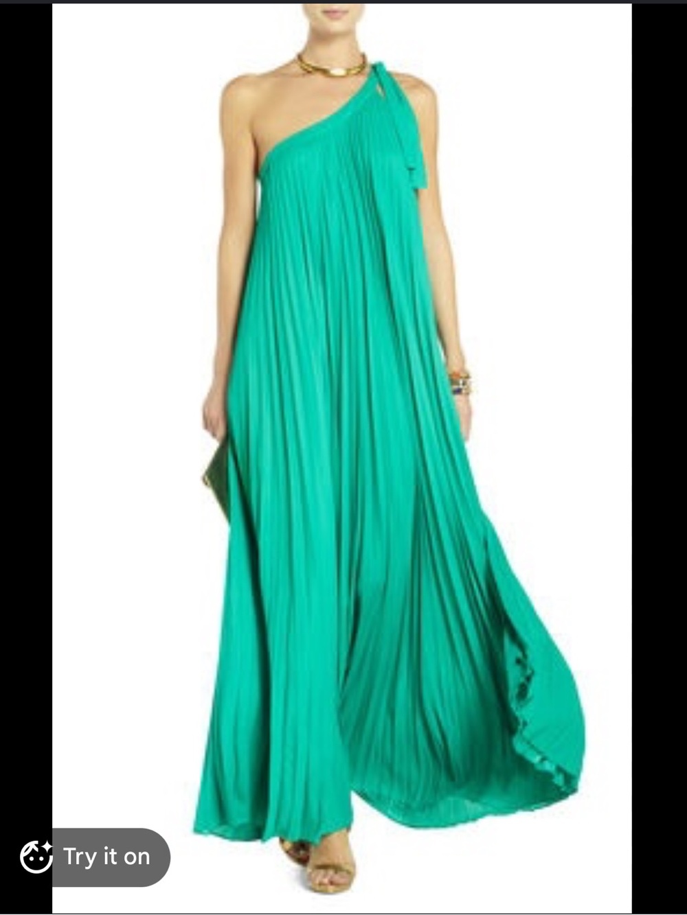 BCBG Green Maxi Dress